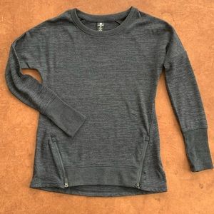 Active Life Crewneck Sweater, Charcoal Gray, Women's Small